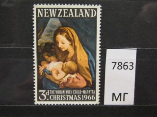 Фото марки Новая Зеландия 1965г *