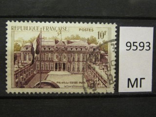 Фото марки Франция 1957г
