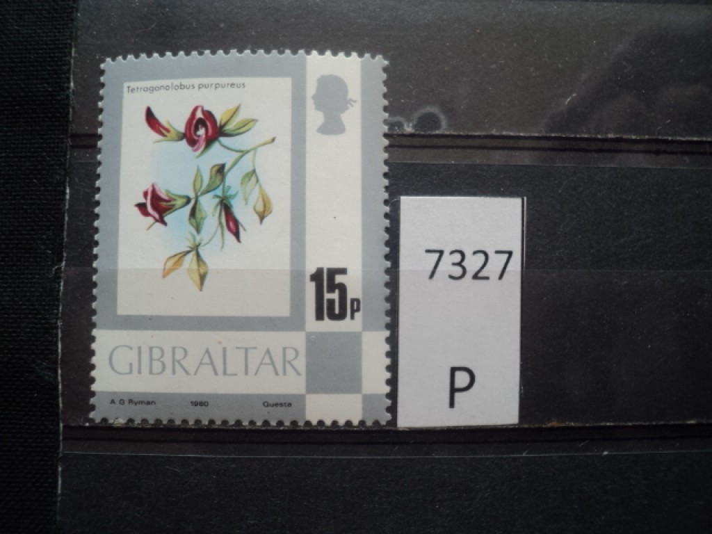 Фото марки Брит. Гибралтар 1980г **