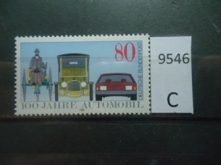 Фото марки Германия ФРГ 1986г **