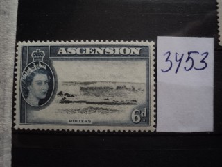 Фото марки Остров Вознесения 1954г **