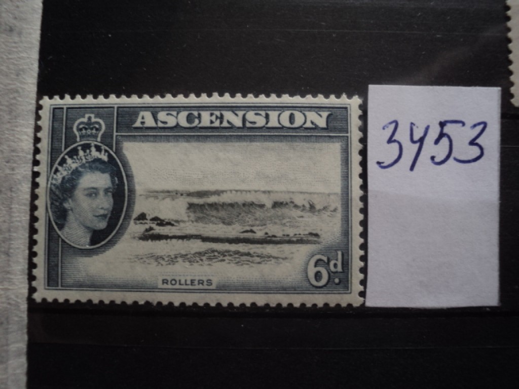 Фото марки Остров Вознесения 1954г **
