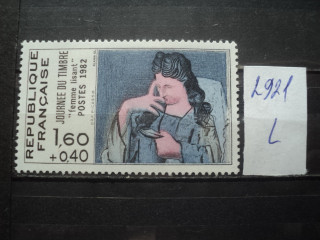 Фото марки Франция 1982г **