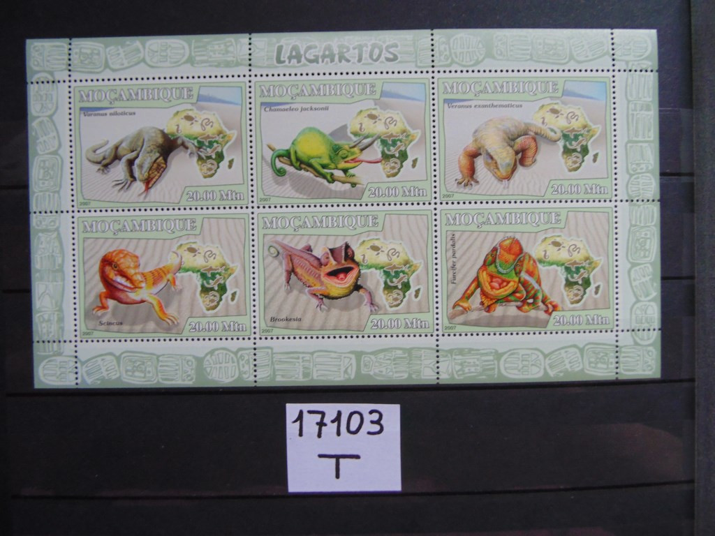 Фото марки Португальский Мозамбик 2007г **