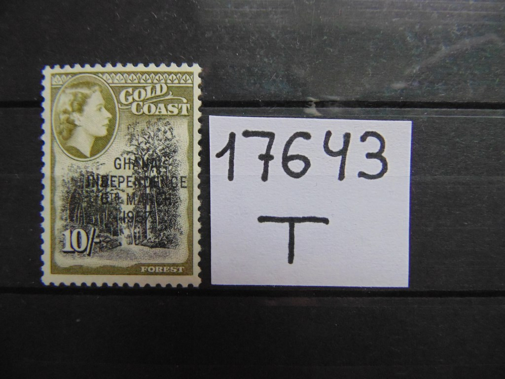 Фото марки Британский Золотой Берег 1957г **