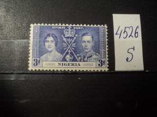 Фото марки Нигерия 1937г *