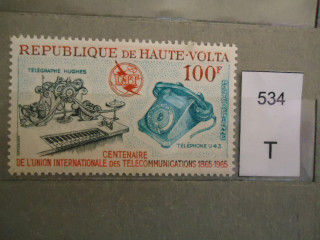 Фото марки Верхняя Вольта 1965г **