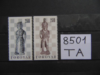 Фото марки Форерские Острова серия 1983г **