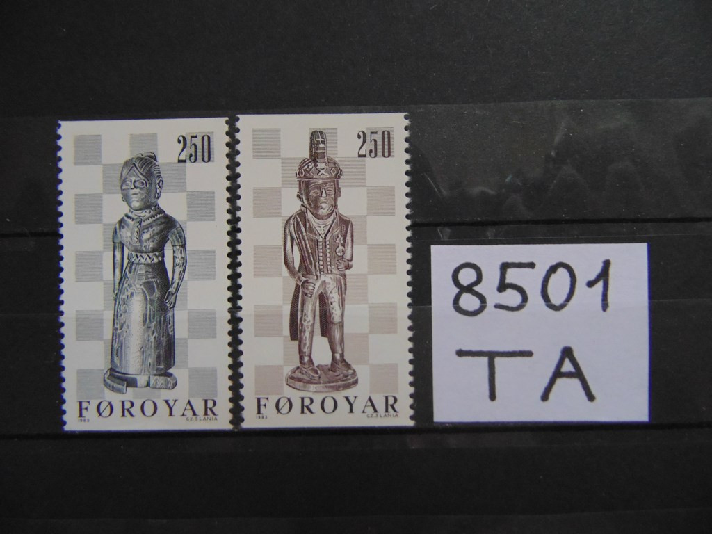 Фото марки Форерские Острова серия 1983г **