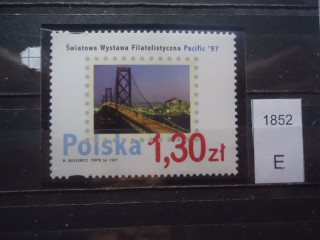 Фото марки Польша 1997г **