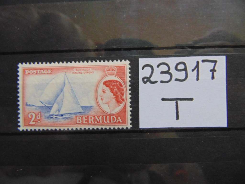 Фото марки Британские Бермуды 1953г **