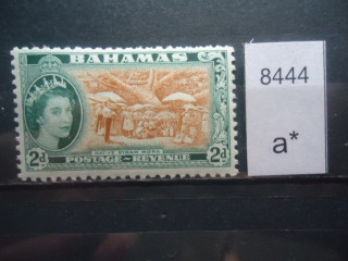 Фото марки Брит. Багамские острова 1954г **