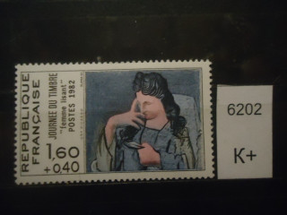 Фото марки Франция 1982г **