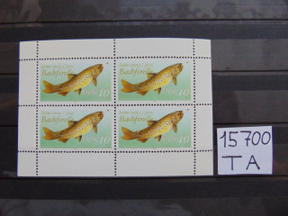 Фото марки ГДР малый лист 1987г **