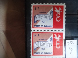 Фото марки Парагвай 1961г пара *