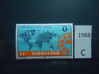 Фото марки Гибралтар 1982г **