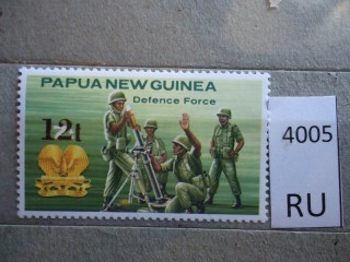 Фото марки Папуа-Новая Гвинея 1985г **