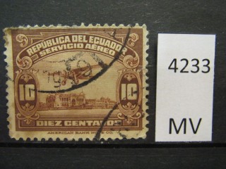 Фото марки Эквадор 1929г