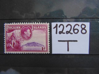 Фото марки Британские Питкерн острова 1940г **