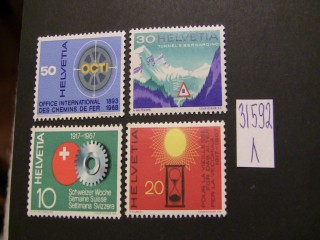 Фото марки Швейцария 1968г серия **