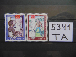 Фото марки Британская Мальта серия 1981г **