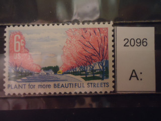 Фото марки США 1969г **