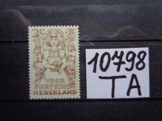 Фото марки Голландия 1949г **