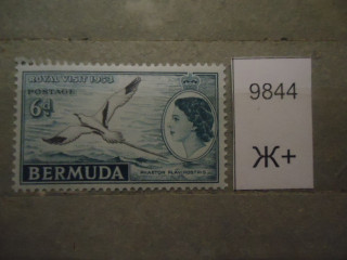 Фото марки Брит. Бермуды 1953г **