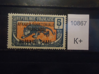 Фото марки Франц. Экваториальная Африка надпечатка *