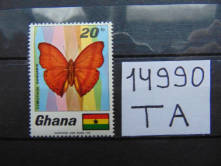 Фото марки Гана 1968г **