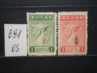 Фото марки Греция 1916г *