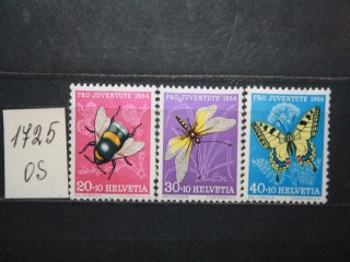 Фото марки Швейцария 1954г *
