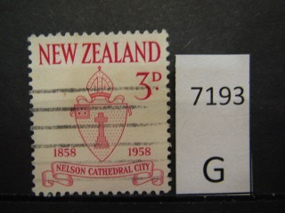 Фото марки Новая Зеландия 1958г