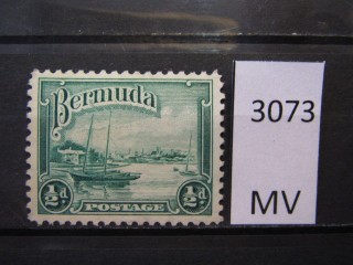Фото марки Бермуды 1936г *