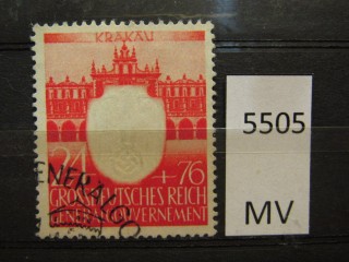 Фото марки Германская оккупация Польши 1943г