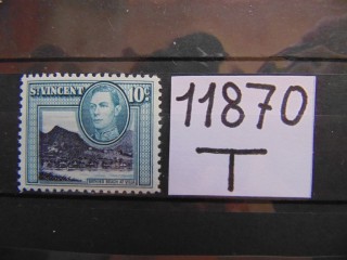 Фото марки Британский Св. Винсент 1949г **