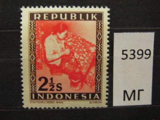 Фото марки Индонезия 1948г *