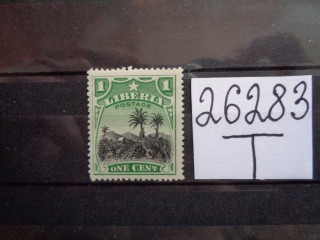 Фото марки Либерия 1909г **