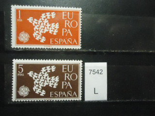 Фото марки Испания 1961г серия **