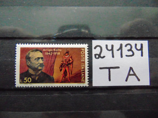 Фото марки Италия марка 1968г **