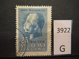 Фото марки Финляндия 1954г