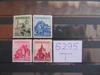 Фото марки Словакия серия 1941г **