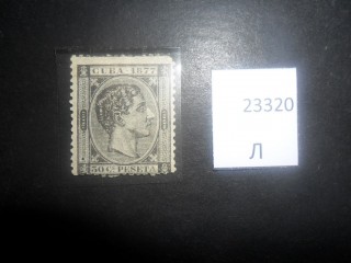 Фото марки Куба 1877г *
