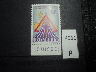 Фото марки Люксембург 1986г *