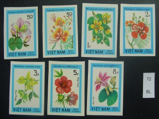 Фото марки цветы 1984г б.з **