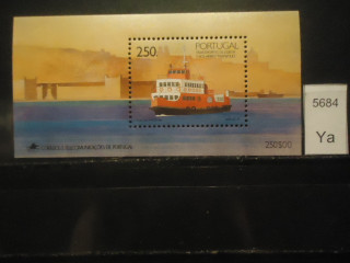 Фото марки Португалия блок 1989г 11 евро **