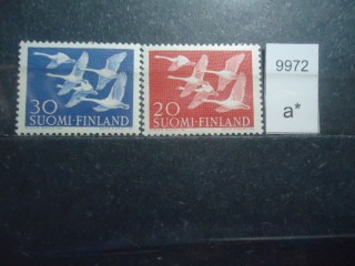 Фото марки Финляндия серия 1956г **
