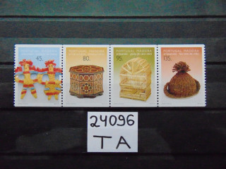 Фото марки Португальская Мадера серия 1995г **