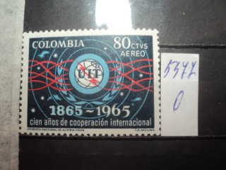 Фото марки Колумбия 1965г **