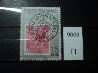 Фото марки Италия 1959г **